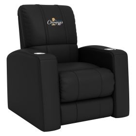 Relax Home Theater Recliner with Oklahoma City Thunder 2025 Champions Logo (Material: Commercial Grade Synthetic Leather)