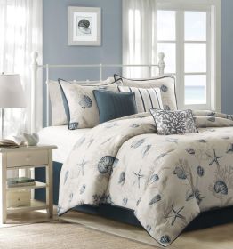 7 Piece Comforter Set (Color: as Pic)